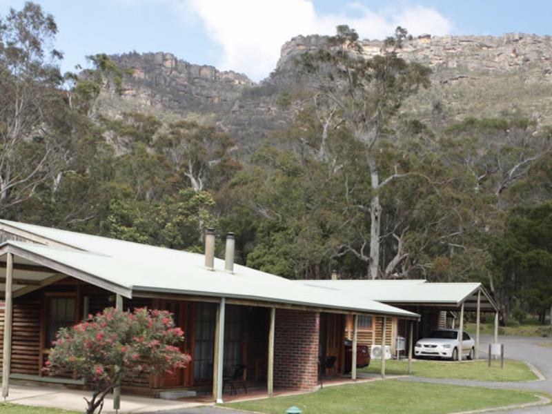 Halls Gap Log Cabins Exteriör bild